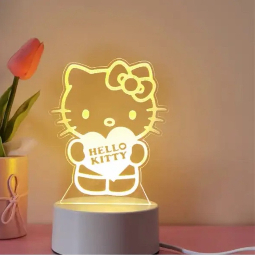 NIB Sanrio Hello Kitty LED Lantern - White